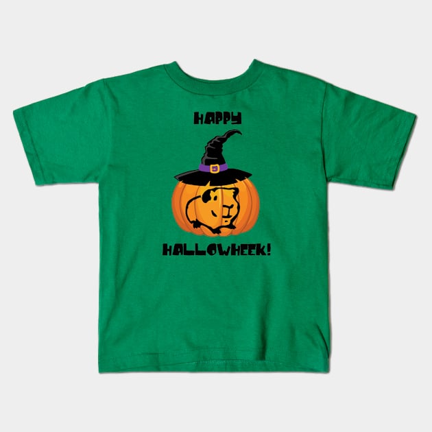 HAPPY HALLOWHEEK! Kids T-Shirt by ARTWORKandBEYOND